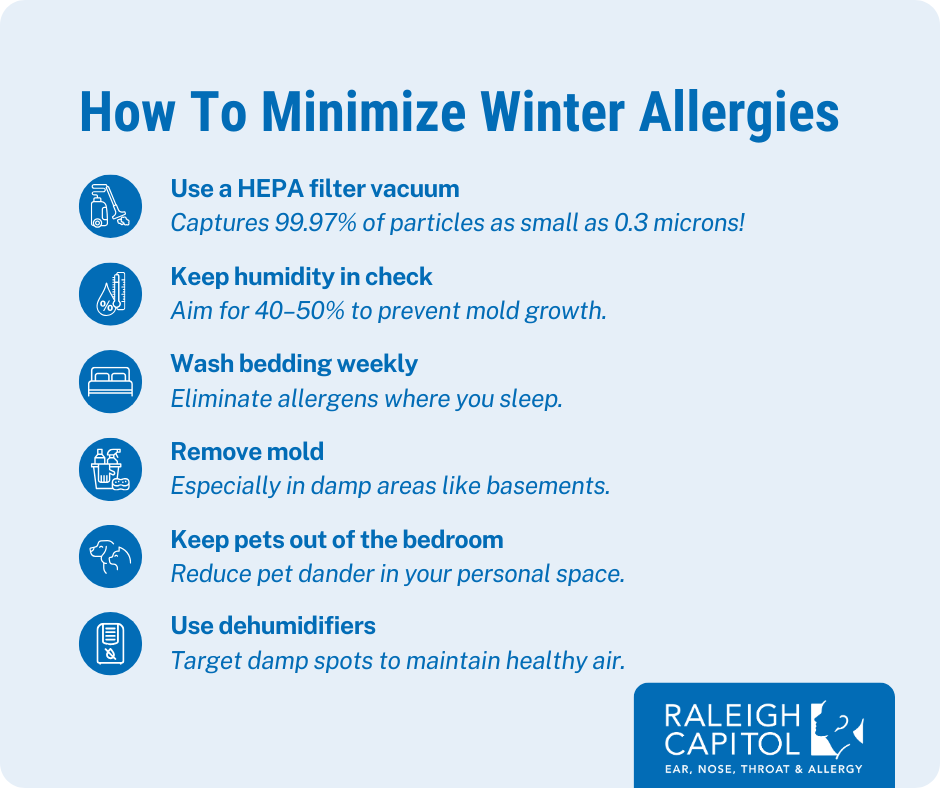 How to prevent allergies during the winter